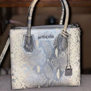 Michael Kors Snake skin crossbody purse